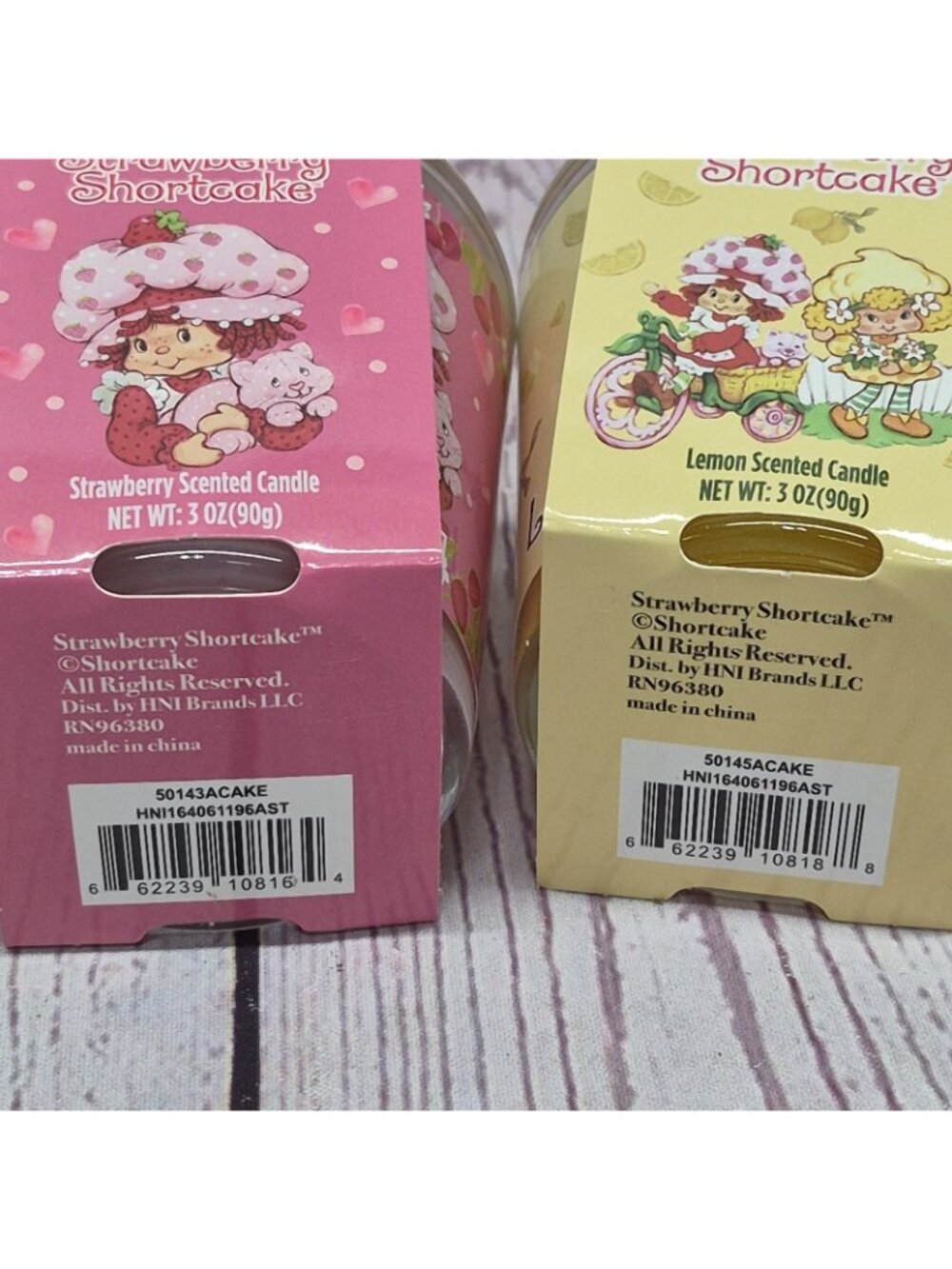 The World Of Strawberry Shortcake 3 Oz Candles Lot Of 4 Different Scents - Picture 9 of 9